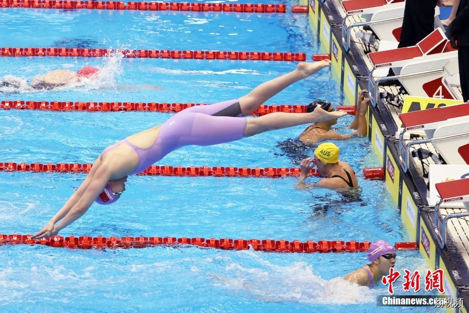 福冈游泳世锦赛：中国队摘得女子4x200米自由泳接力铜牌