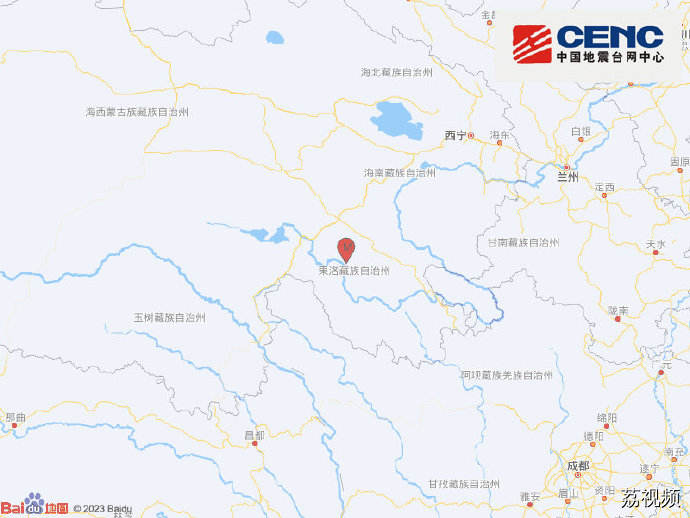 青海果洛州玛沁县发生3.0级地震