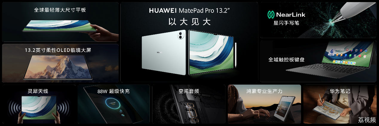 全新MatePadPro领衔 多款重磅新品亮相华为秋季全场景新品发布会
