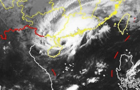 台风“三巴”在湛江遂溪沿海再次登陆