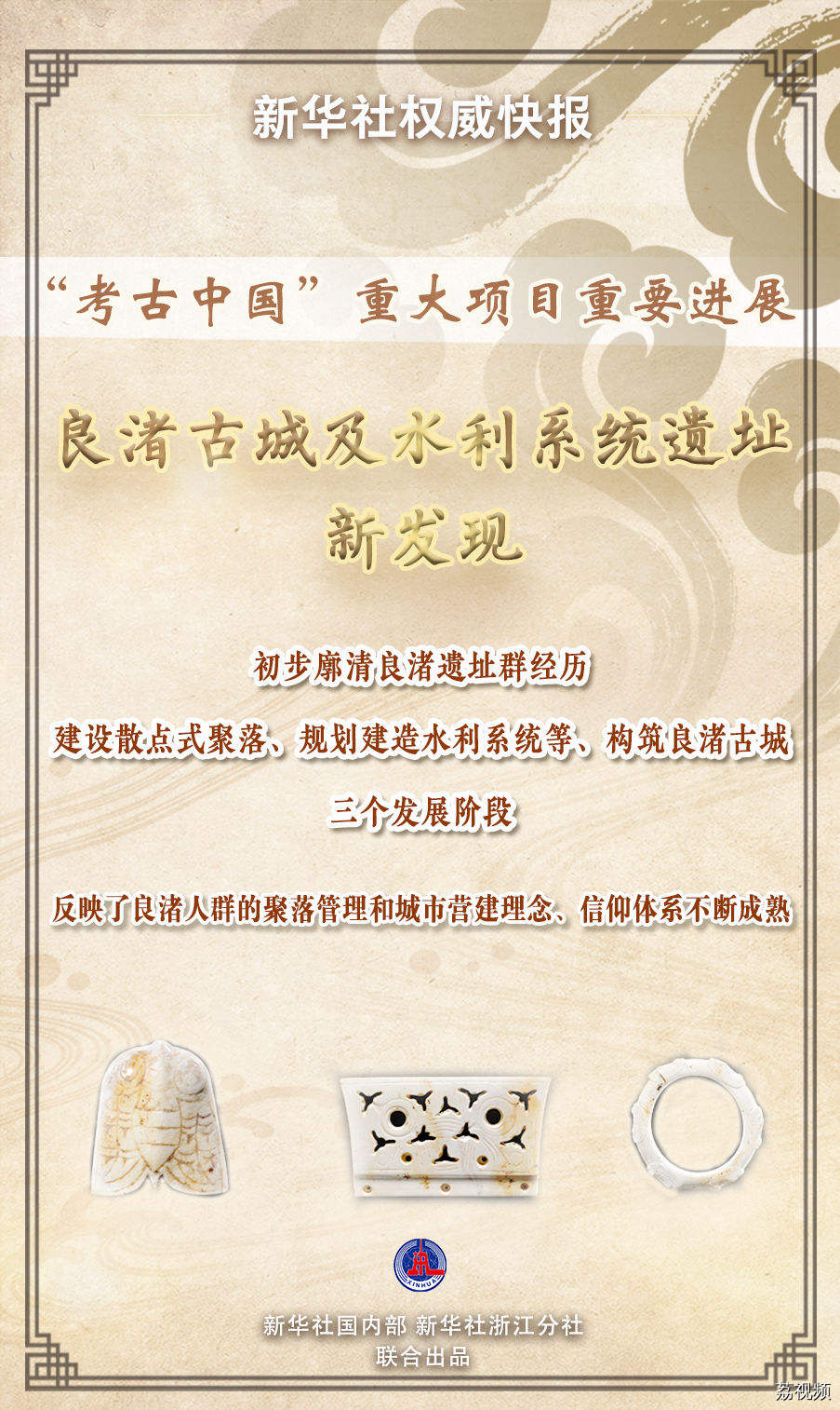 良渚古城及水利系统遗址考古取得新突破