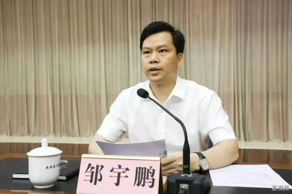 广西玉林市委常委、秘书长邹宇鹏被查