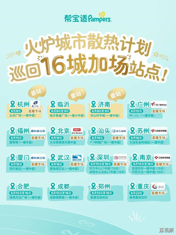 6月夏日遛娃好去处！就来帮宝适宝宝运动会