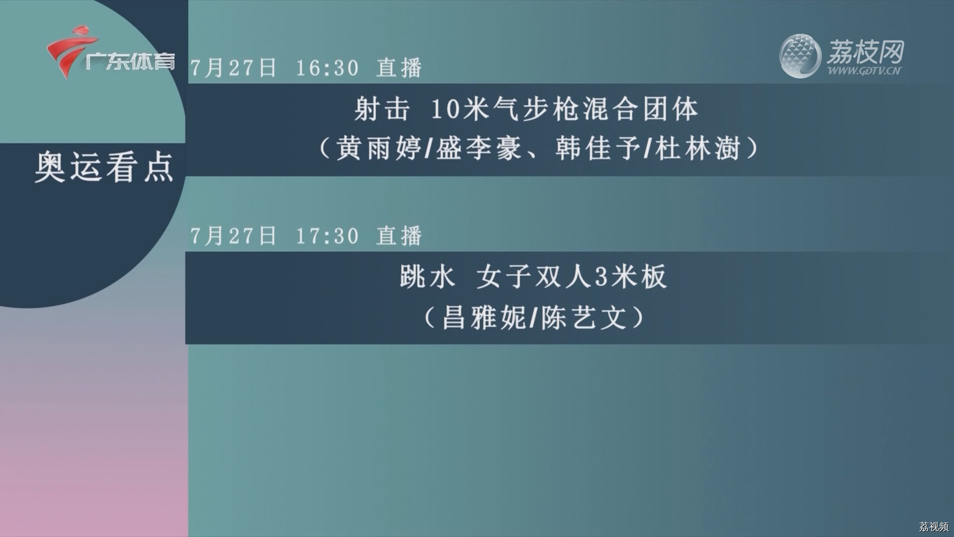 奥运看点