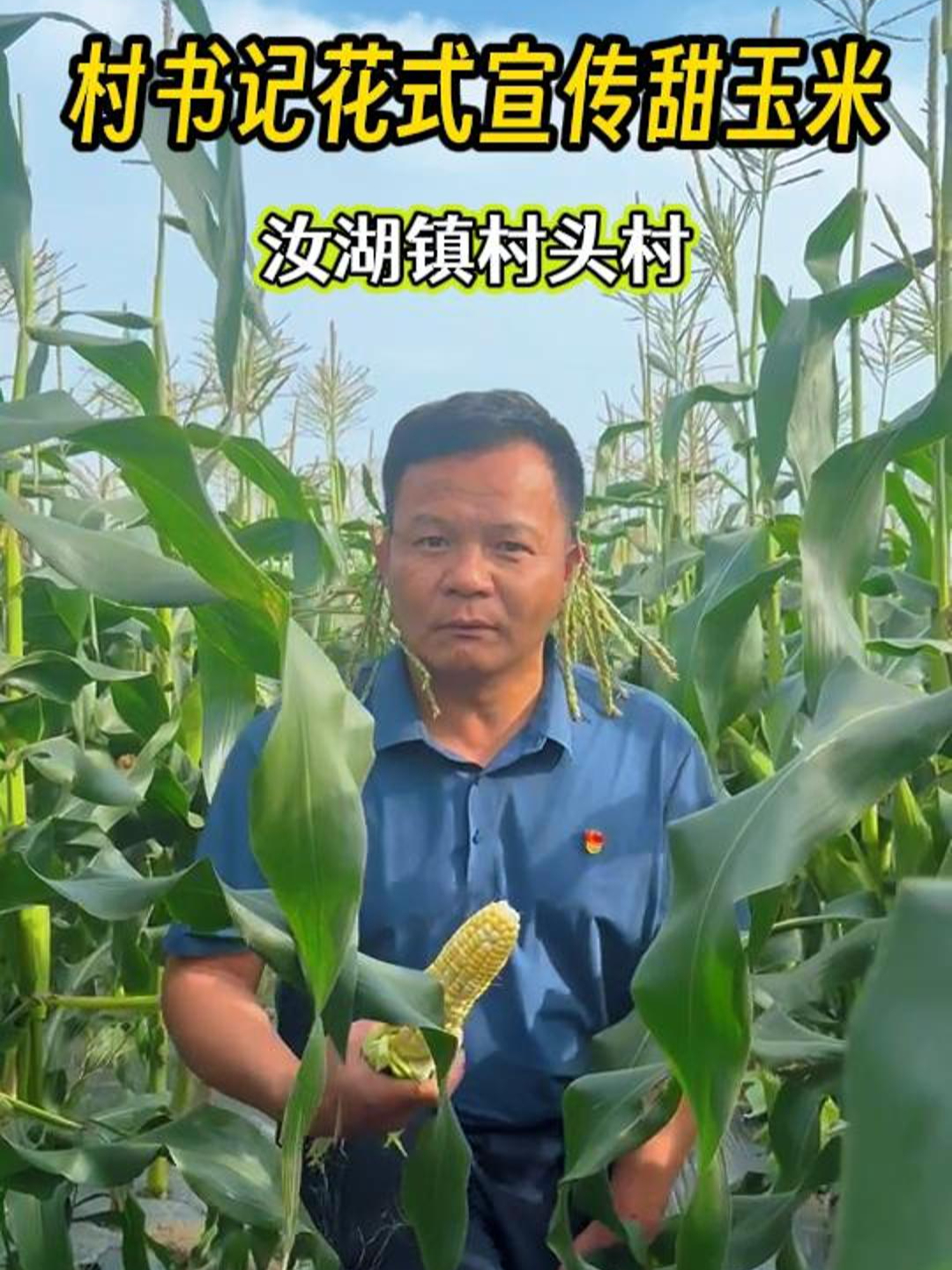 村头村书记花式宣传甜玉米! | 荔视频