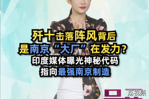 歼十击落阵风背后，是南京“大厂”在发力？#吴荻说