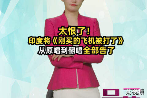 太恨了！印度将《刚买的飞机被打了》从原唱到翻唱全部告上法庭