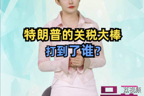 特朗普的关税大棒，打到了谁？#吴荻说