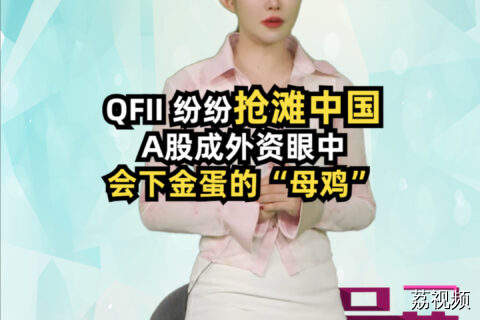 QFII纷纷抢滩中国 #吴荻说