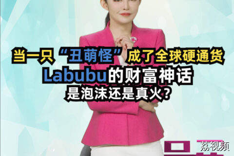 全球硬通货——Labubu的财富神话是泡沫还是真火？#吴荻说