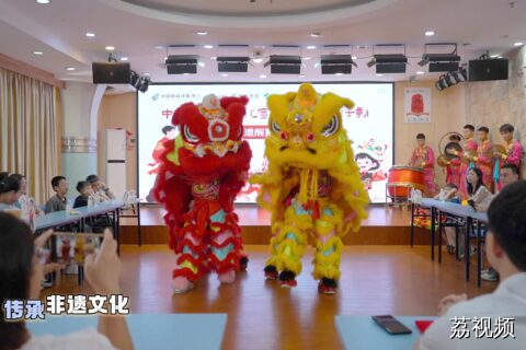 在广东感受到了醒狮传承