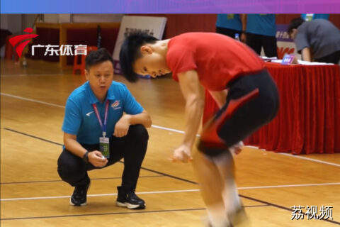广东省中运会跳绳项目 广州队收获30秒单摇跳金牌