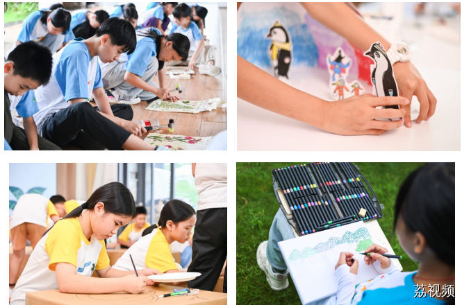 在自然与艺术的对话中，乡村师生共创成长画卷