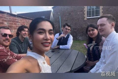 英国留学生宣传家乡话，带英国友人学习湛江方言 “你好威哦”