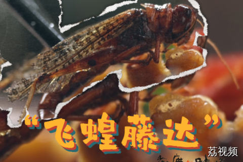 年饭桌上的 “飞黄腾达”，过年做这道菜，寓意好~金黄酥脆的蝗虫经热油爆炒，搭配猪软骨，一口一个嘎嘣脆。#老广的味道 #纪录片 #家常菜 #电视剧 #解说