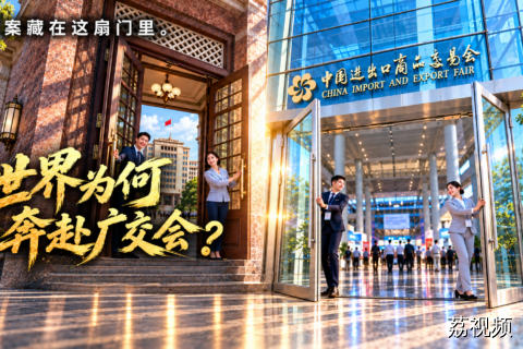 世界为何奔赴广交会？答案藏在这扇门里。